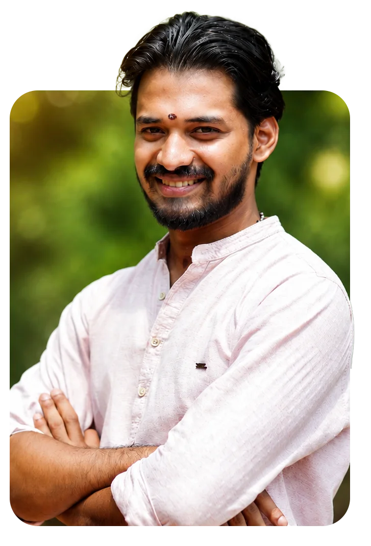 Devij Shetty, founder of MediKrop